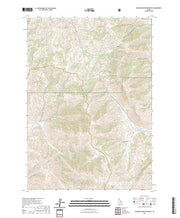 US Topo 7.5-minute map for Blizzard Mountain North ID