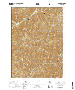 USGS US Topo 7.5-minute map for Boyle Mountain ID 2020