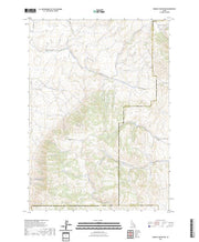 US Topo 7.5-minute map for Bradley Mountain ID