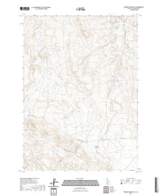 US Topo 7.5-minute map for Broken Wagon Flat ID