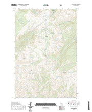 US Topo 7.5-minute map for Buffalo Hump ID