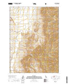 USGS US Topo 7.5-minute map for Buist ID 2020