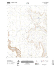 US Topo 7.5-minute map for Bull Camp Butte ID