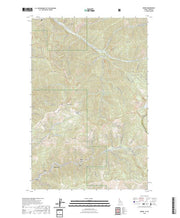 US Topo 7.5-minute map for Burke IDMT