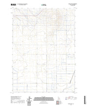 US Topo 7.5-minute map for Burley Butte ID