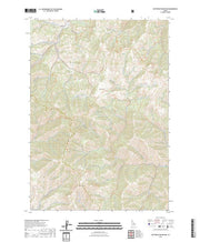 US Topo 7.5-minute map for Buttercup Mountain ID