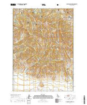 USGS US Topo 7.5-minute map for Cannonball Mountain ID 2020