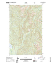 US Topo 7.5-minute map for Caribou Creek ID