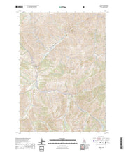 US Topo 7.5-minute map for Casto ID