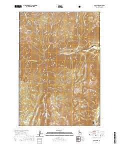 USGS US Topo 7.5-minute map for Caton Lake ID 2020