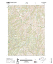 US Topo 7.5-minute map for Cayuse Point ID