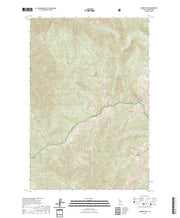 US Topo 7.5-minute map for Chimney Peak ID