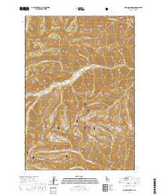 USGS US Topo 7.5-minute map for Chinook Mountain ID 2020