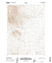 US Topo 7.5-minute map for Chokecherry Canyon ID