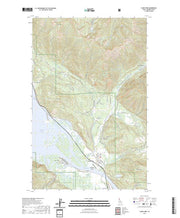 US Topo 7.5-minute map for Clark Fork ID