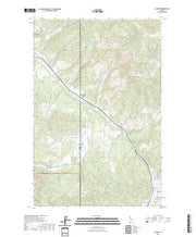 US Topo 7.5-minute map for Clarkia ID