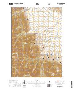 USGS US Topo 7.5-minute map for Coal Kiln Canyon ID 2020