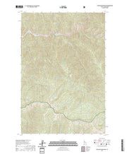 US Topo 7.5-minute map for Coolwater Mountain ID