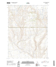 US Topo 7.5-minute map for Davis Mountain ID