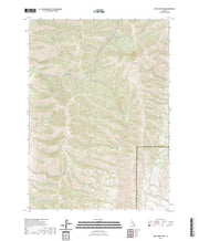 US Topo 7.5-minute map for Deep Creek Peak ID