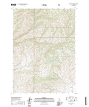 US Topo 7.5-minute map for Deer Mountain ID