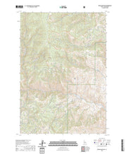 US Topo 7.5-minute map for Degan Mountain ID