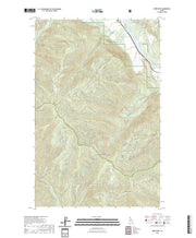 US Topo 7.5-minute map for Derr Point ID