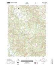 US Topo 7.5-minute map for Diamond Flat ID