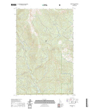 US Topo 7.5-minute map for Dodge Peak ID