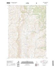 US Topo 7.5-minute map for Dodson Pass ID