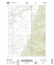 US Topo 7.5-minute map for Driggs IDWY