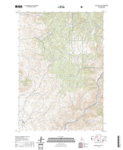 US Topo 7.5-minute map for Dry Buck Valley ID