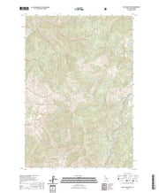 US Topo 7.5-minute map for Duck Creek Point ID