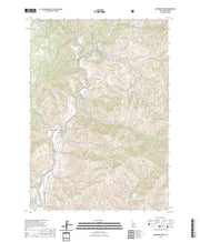 US Topo 7.5-minute map for Dunnigan Creek ID