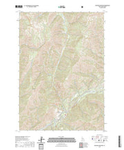 US Topo 7.5-minute map for Eightmile Mountain ID