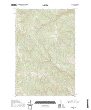 US Topo 7.5-minute map for Elk Butte ID