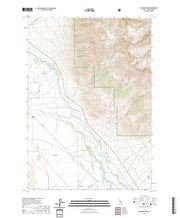 US Topo 7.5-minute map for Elkhorn Creek ID