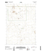 US Topo 7.5-minute map for Fissure Butte ID