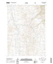 US Topo 7.5-minute map for Flatiron Hill ID