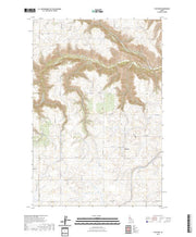 US Topo 7.5-minute map for Fletcher ID