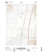 US Topo 7.5-minute map for Fort Hall ID