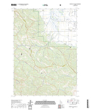 US Topo 7.5-minute map for Fourth of July Peak ID