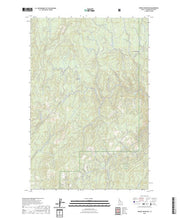 US Topo 7.5-minute map for French Mountain ID