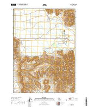 USGS US Topo 7.5-minute map for Gannett ID 2020