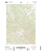 US Topo 7.5-minute map for Garns Mountain ID