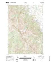 US Topo 7.5-minute map for Gilmore ID