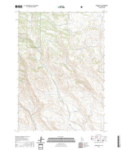 US Topo 7.5-minute map for Goodman Flat ID