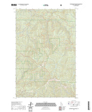 US Topo 7.5-minute map for Grandmother Mountain ID