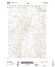 US Topo 7.5-minute map for Granger Butte ID