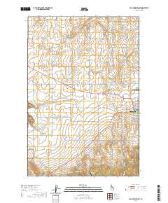 USGS US Topo 7.5-minute map for Grangeville West ID 2020